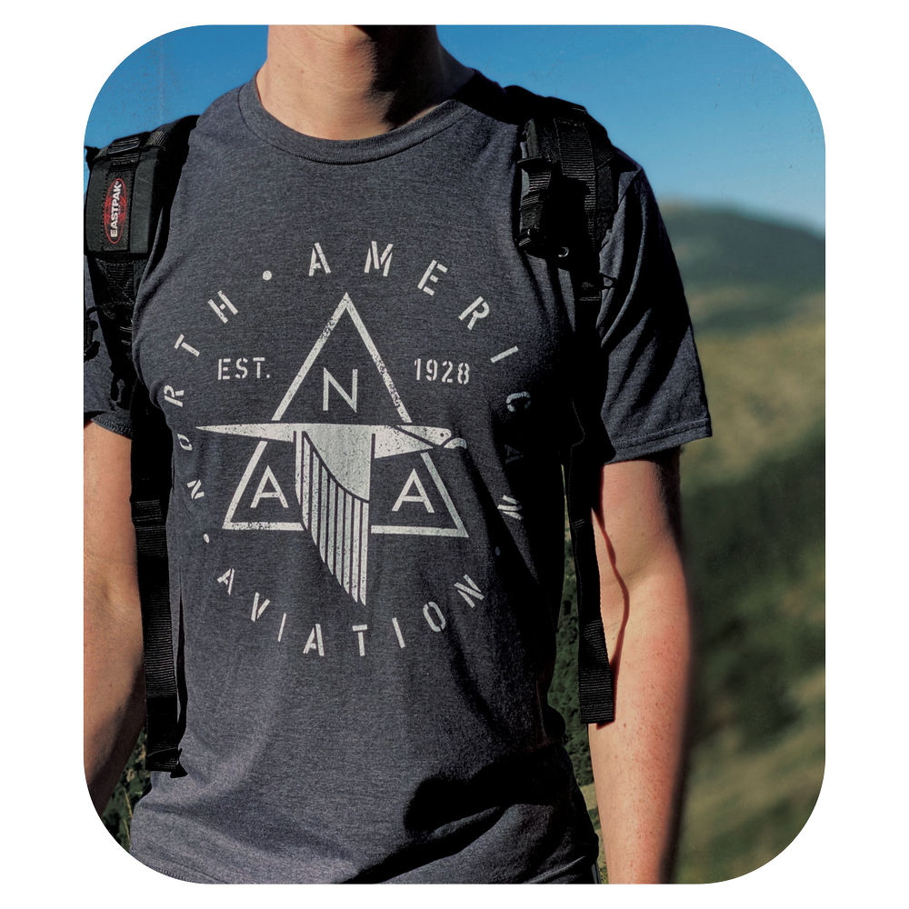 North American Aviation - NAA Logo T-Shirt — 909 Apparel®